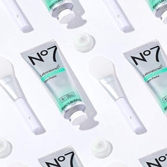 No7 CICA-Rescue Skin Paste on-skin swatch demonstrating quick absorption and non-greasy finish