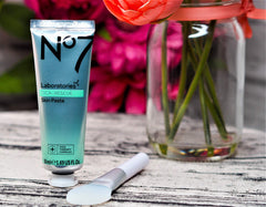 No7 CICA-Rescue Skin Paste tube applying a light layer for targeted comfort