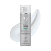 No7 Future Renew cleanser bottle front for gentle daily cleansing.