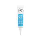 No7 HydraLuminous+ Cooling Under Eye Gel bottle close-up showing refreshing hydration.