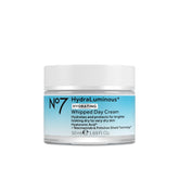 No7 HydraLuminous+ bottle pouring for all-day hydration.