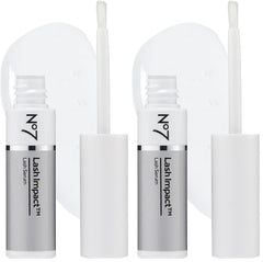 No7 Lash Impact Serum bottle close-up for lash and brow care