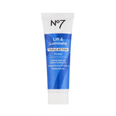 No7 Lift Luminate Primer bottle detail showing a hydrating, smooth base for makeup.