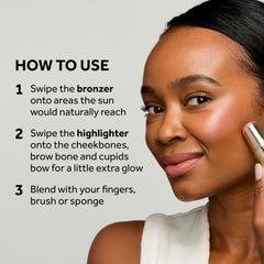 Hydrating formula with shea butter and plant oils for comfortable wear.