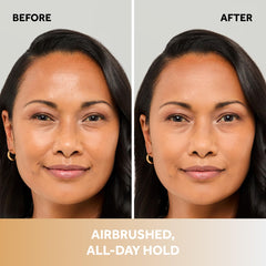 No7 Pro Artist pressed powder puff application enhances shine control