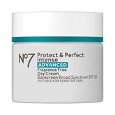 No7 Protect & Perfect Day Cream SPF30 packaging close-up highlighting protection