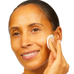 No7 cleansing water with natural AHAs for smoother, softer skin.