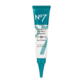 No7 Protect & Perfect Eye Cream bottle closeup showing silky hydration for under-eye skin