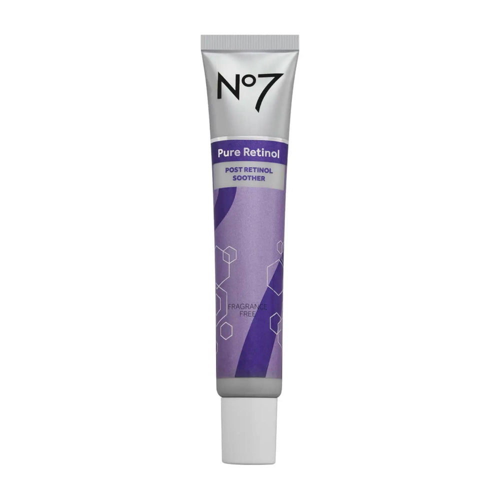 No7 Pure Retinol Post-Treatment Soother bottle for post-retinol comfort.