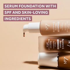 No7 Restore & Renew packaging with SPF 20 protection for daytime use