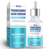 NOBA Tranexamic Acid Serum bottle shows lightweight formula suitable for sensitive skin.