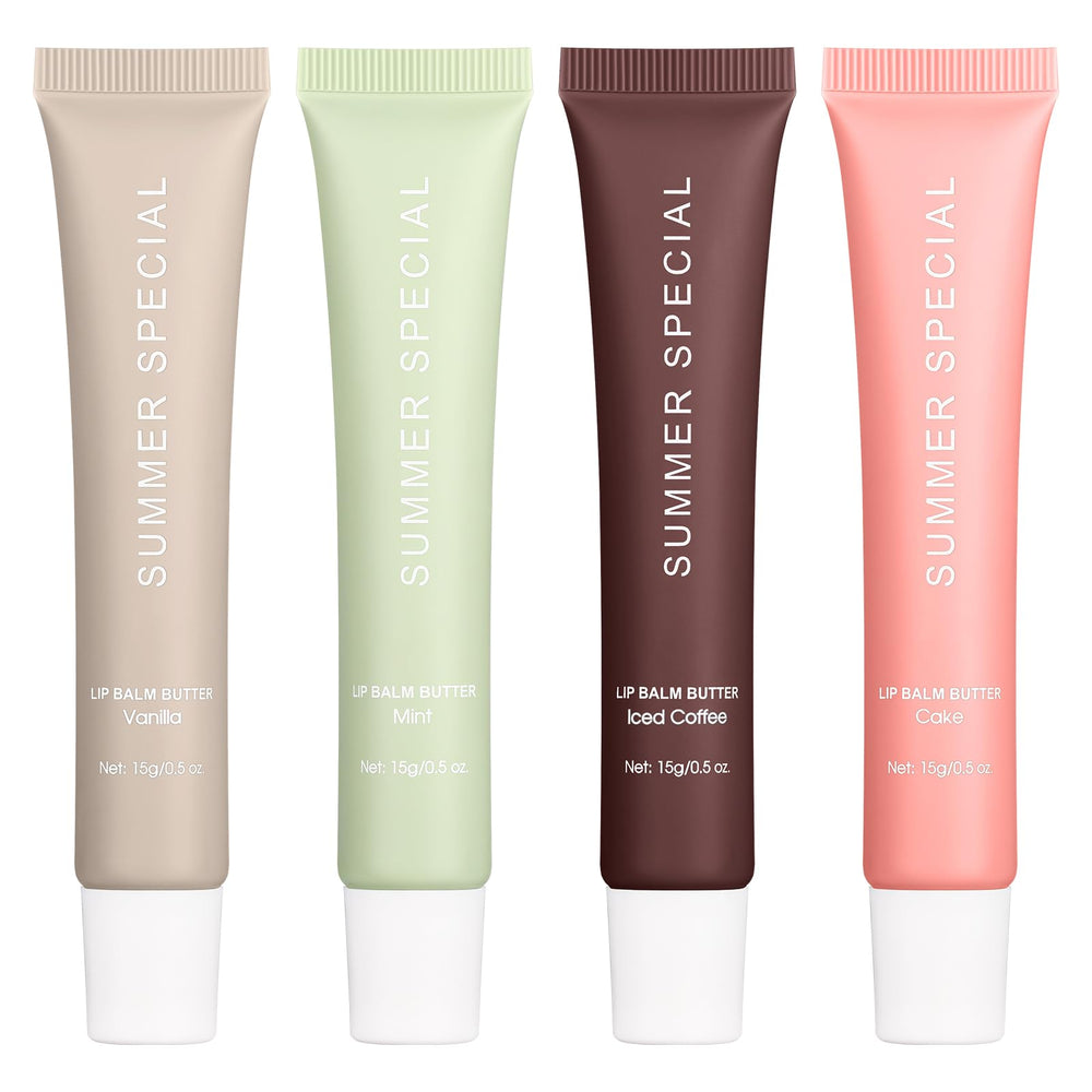 Nobeka Lip Butter Vanilla swatch showing sheer nude tint and hydration for daily use