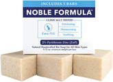 Noble Formula two-percent ZNP emu oil bar soap closeup, gentle cleansing for sensitive skin.