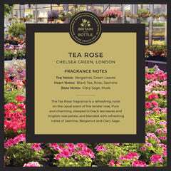 Tea Rose gel pump delivers quick, even lather with lasting scent