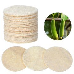 Nogeqi loofah pad ready for cleanser use and facial refreshment.