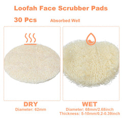 Nogeqi loofah pad ideal for post workout refresh and cleansing.