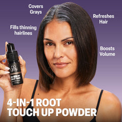No Gray Quick 4-in-1 application pump enables mess-free root coverage.