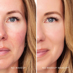 No Makeup Makeup Foundation brush application highlights easy buildable coverage