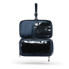 NOMATIC Toiletry Bag makeup organization area keeps cosmetics secure and accessible.