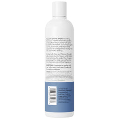 Nonscents fragrance-free shampoo label closeup showing unscented formula