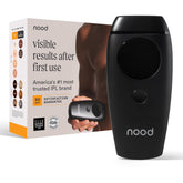 Nood Flasher 2.0 matte black device closeup showing modern design and control panel