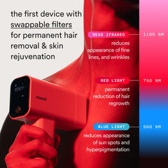 Nood Flasher Pro featuring CryoSoothe cooling technology reduces session discomfort