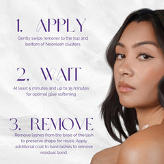 Noonlash precision brush tip enables precise, mess-free application.