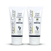 Nordic Care Foot Care Cream pack of 2 tubes for easy at-home care