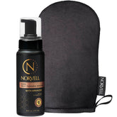 Norvell Sunless Dark Mousse bottle showing salon-grade bronze color.