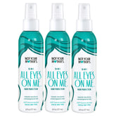 Not Your Mother's All Eyes On Me bottle pour showing heat protection in action.