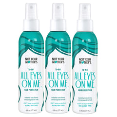 Not Your Mother's All Eyes On Me bottle pour showing heat protection in action.