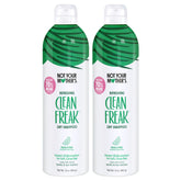 Not Your Mother's Clean Freak dry shampoo bottle front with fresh citrus scent.