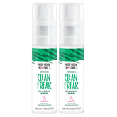 Not Your Mother's Clean Freak Unscented Dry Shampoo Powder 2-Pack targets roots for quick refresh