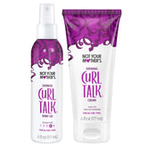 Not Your Mother's Curl Talk Defining Spray Gel bottle for lightweight curl definition and anti-frizz.