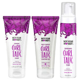 Not Your Mother's Curl Talk Frizz Control Gel bottle for flexible-firm hold and defined curls.