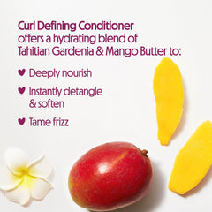 Not Your Mother's Naturals Curl Defining Conditioner mid-length application for smooth ends.