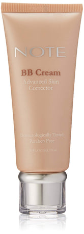NOTE BB Cream No.02 packaging showcases sleek design for quick shade selection
