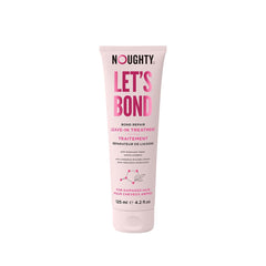 Noughty Let's Bond Builder bottle pour shows repair-ready, hydrating action for damaged hair