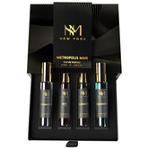 NOURISH MANTRA NM New York Metropolis Man bottle close-up for day-to-night wear