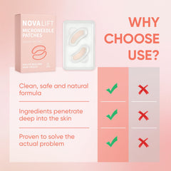 NOVALIFT Micro Eye Patches hydration-focused patch demonstrates moisture retention