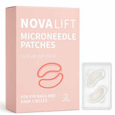 NOVALIFT MicroGlow Eye Patches pack provides cooling relief and hydration for brighter under-eye skin.