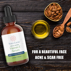 Nova Lucia Vitamin E Oil boosting shine on hair for healthier look