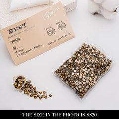 Novani 2088 flat-back rhinestones offer starburst sparkle for DIY nail art and costumes