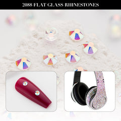 Novani rhinestones for nail art, ideal for precise design accents