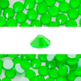 Novani neon green rhinestones SS20 4.6-4.8mm bulk pack for vibrant nail art