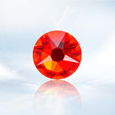 Novani red rhinestones SS20 4.6-4.8mm for dazzling nail art