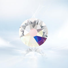 Novani transparent AB rhinestones in packaging, ready for crafting