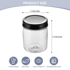 Novelinks airtight seal jar top demonstrating leakproof storage for liquids and dry goods.