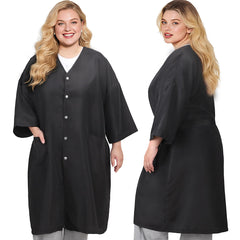 Noverlife hair salon smocks cape provides full-coverage protection during service.