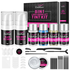 Novobey 6in1 lash lift brow lamination kit packaging showcases professional quality at home
